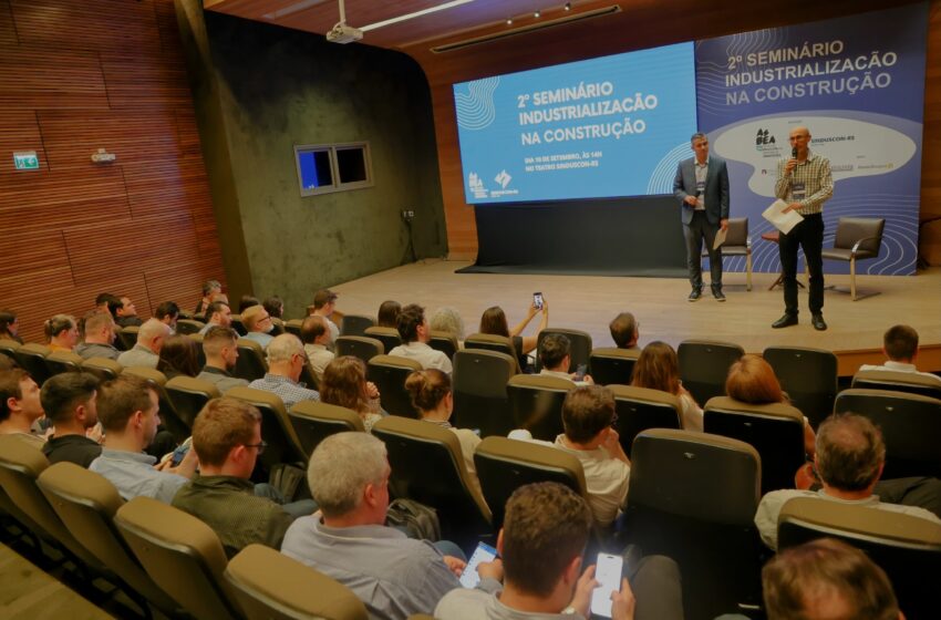 Seminário fomenta o debate sobre a industrialização na construção