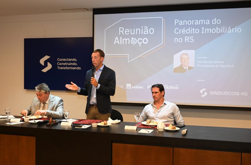  Banrisul reitera investimento de R$ 1 bi no setor imobiliário gaúcho em dois anos