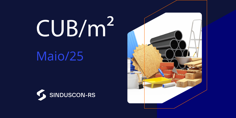 Sinduscon-RS divulga novos valores do CUB