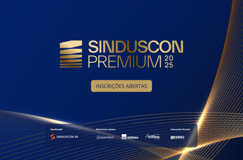 Sinduscon Premium 2025 – Inscrições abertas