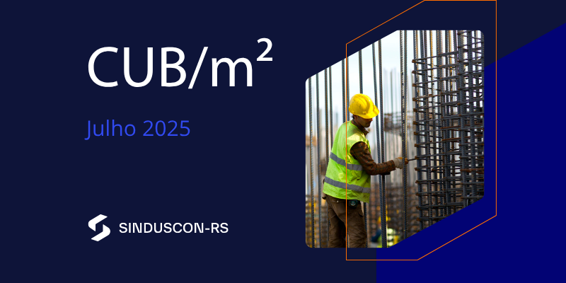 Sinduscon-RS divulga novos valores do CUB