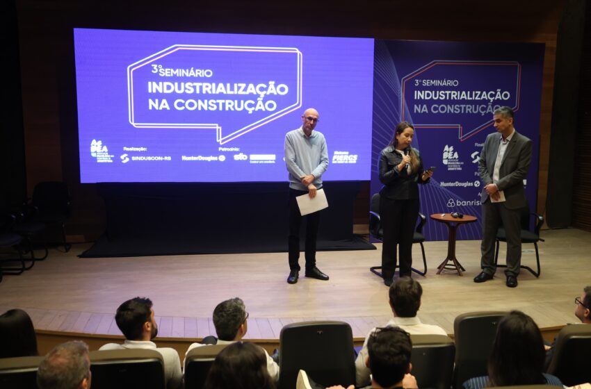 Industrialização da construção ganha força e aponta soluções para os desafios do setor