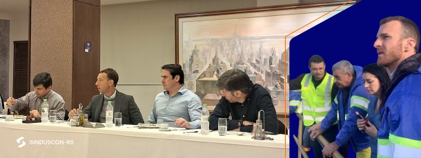 Reunião de Diretoria do Sinduscon-RS destaca agenda de eventos e iniciativas setoriais