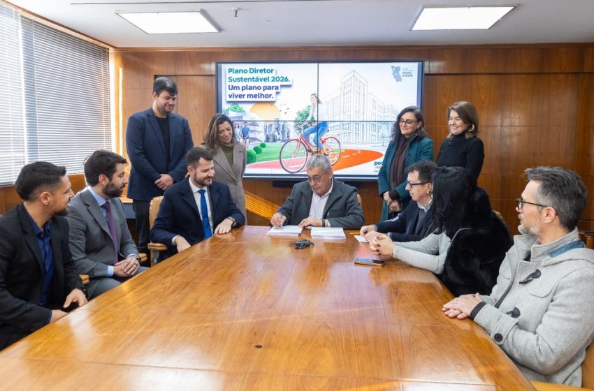 Prefeito sanciona novo Plano Diretor e Lei de Uso e Ocupação do Solo