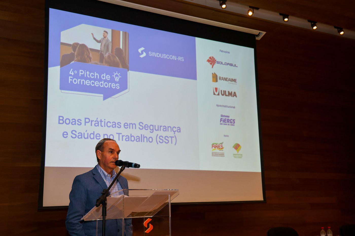 Abertura do 4º Pitch de Fornecedores do Sinduscon-RS